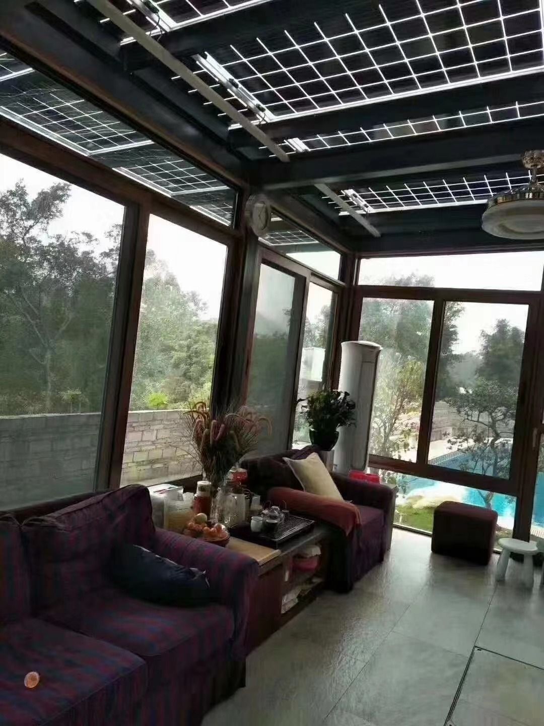 陵水20kw+15kwh智能AI别墅太阳能发电系统